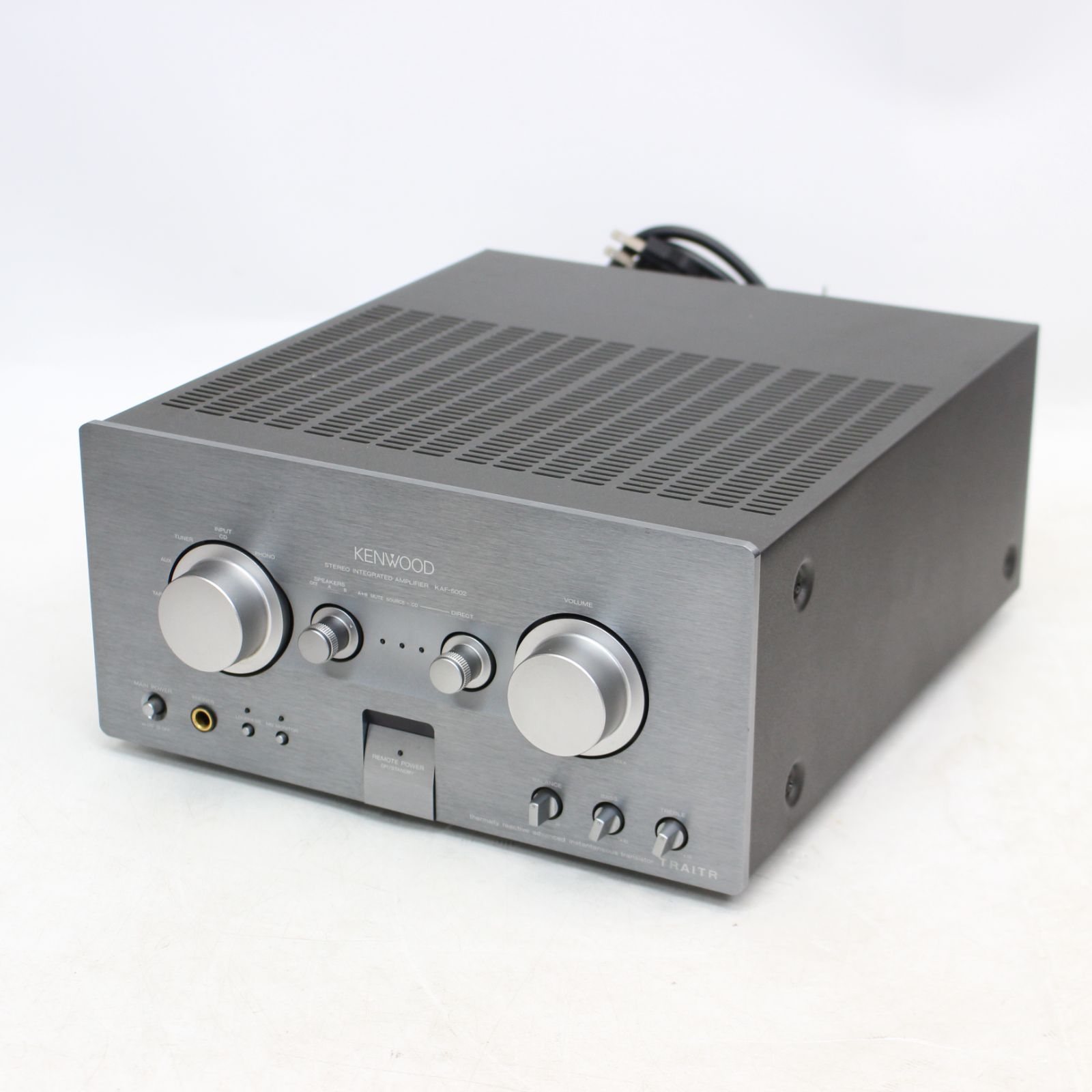 ケンウッド プリメインアンプ KAF-5002 ツマミにキズ有り 六か月保証 (21664) khxv5rg Yahoo!オークション -「kenwood kaf-5002」の落札相場・落札価格