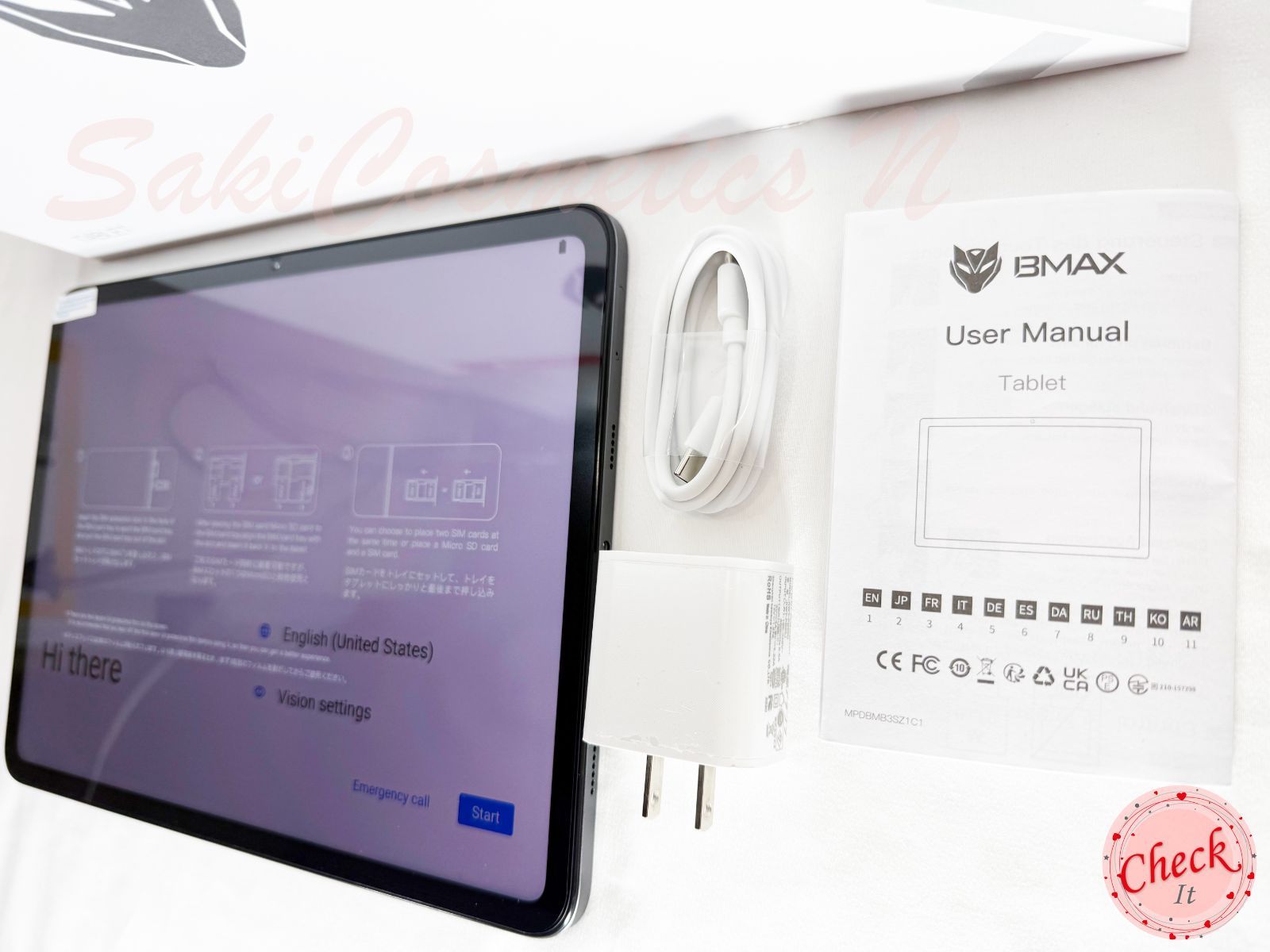 専用ケース付属！✨最新版11インチタブレット✨BMAX♡I12 Power 美品 専用ケース付属！✨最新版11インチタブレット✨ BMAX♡I12 Power