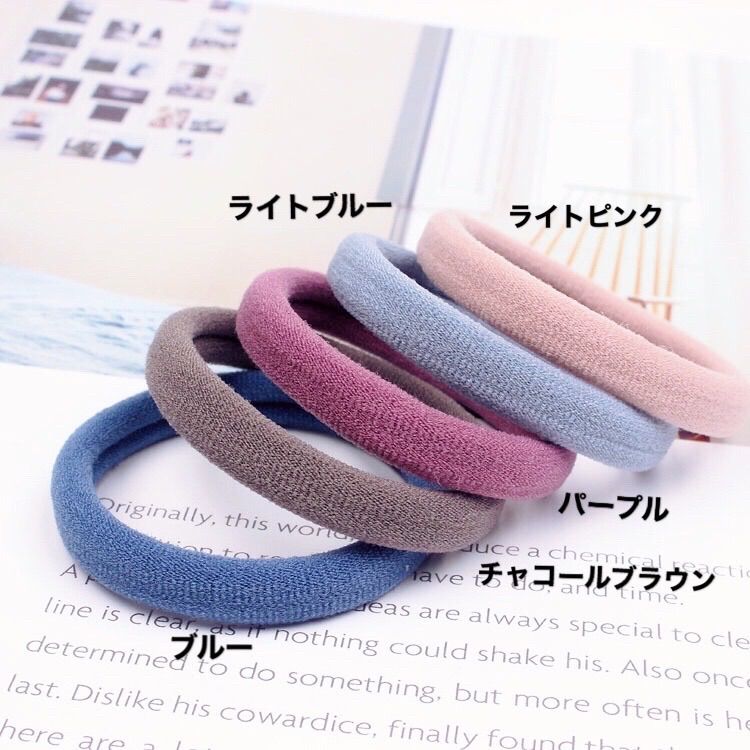新品】ヘアゴム☆6個セット 取り壊さ