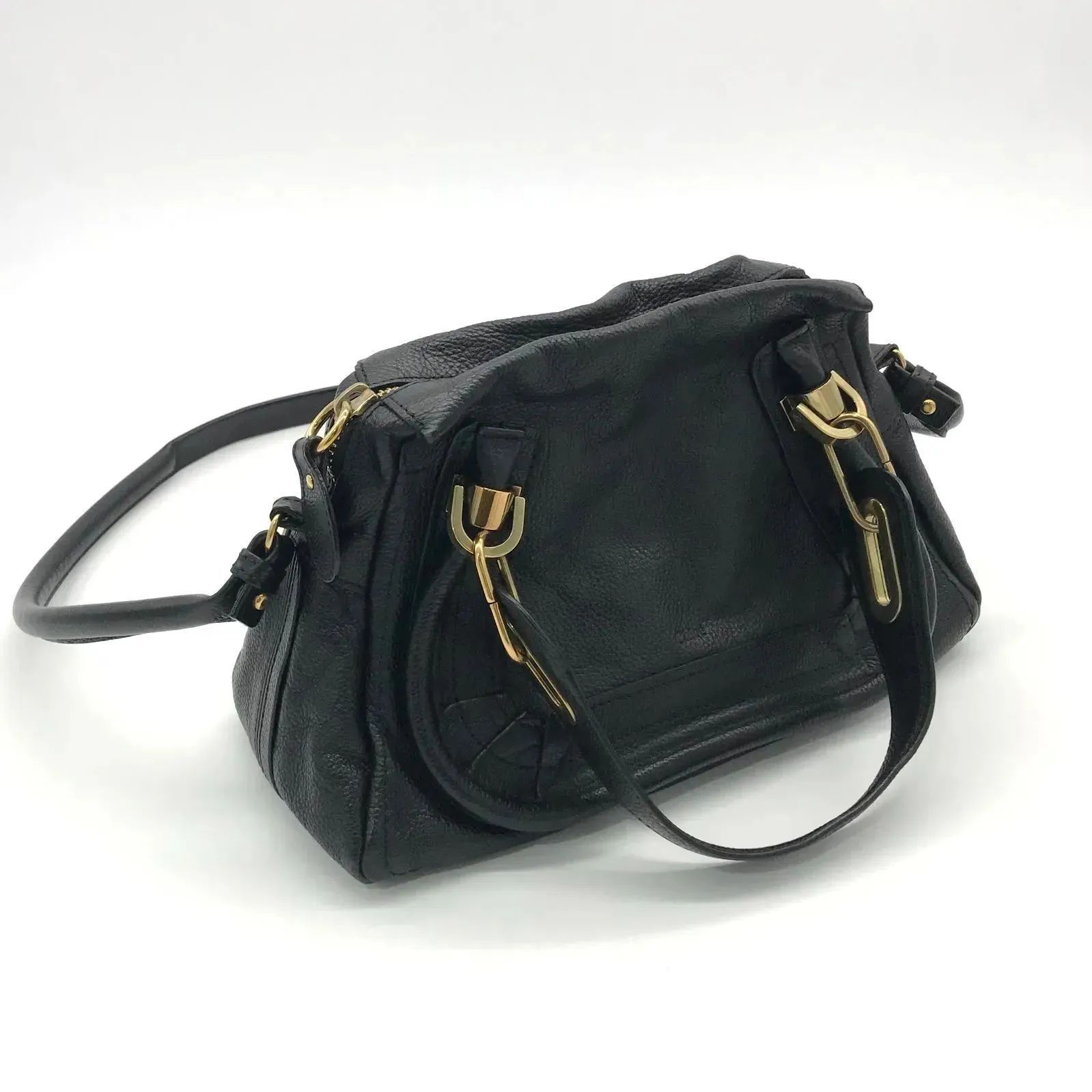 Chloé クロエ パラティ ハンドバッグ レザー ブラック 2way Chloe】クロエ『パラティ 2WAYハンドバッグ』レディース 2WAY