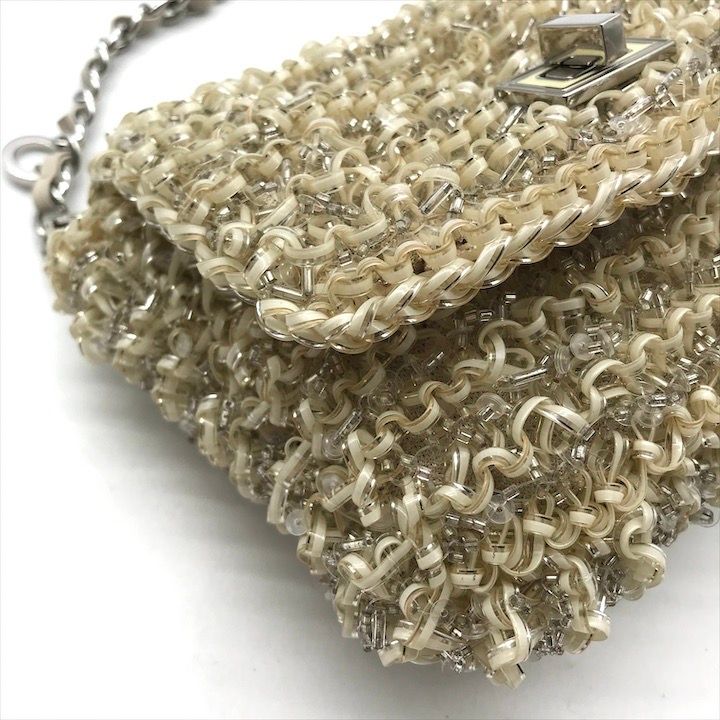 美品 ANTEPRIMA アンテプリマ 2WAY ワイヤー ターンロック