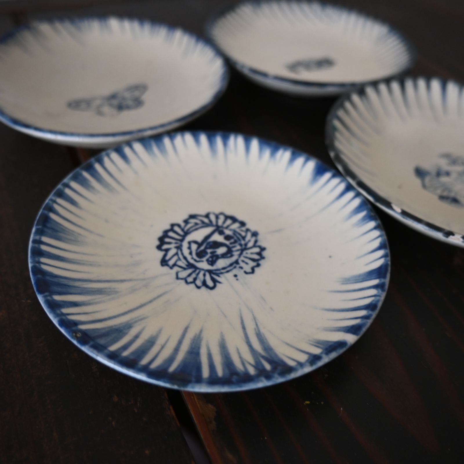 4枚セット ビンテージ ソンベ焼 ベトナム