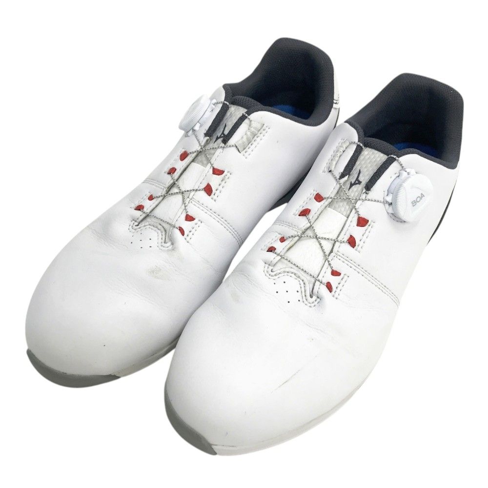 MIZUNO GOLF ミズノゴルフ 51GQ245062 ネクスライトエナジー ボア スパイクレスゴルフシューズ ホワイト系 26.5cm [240101447974] ゴルフウェア メンズ ストスト
