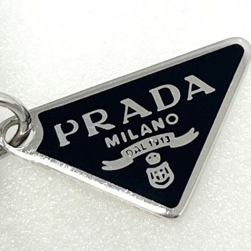 PRADA プラダ トライアングル ロゴ ブレスレット 2JB357 Ag925 ...