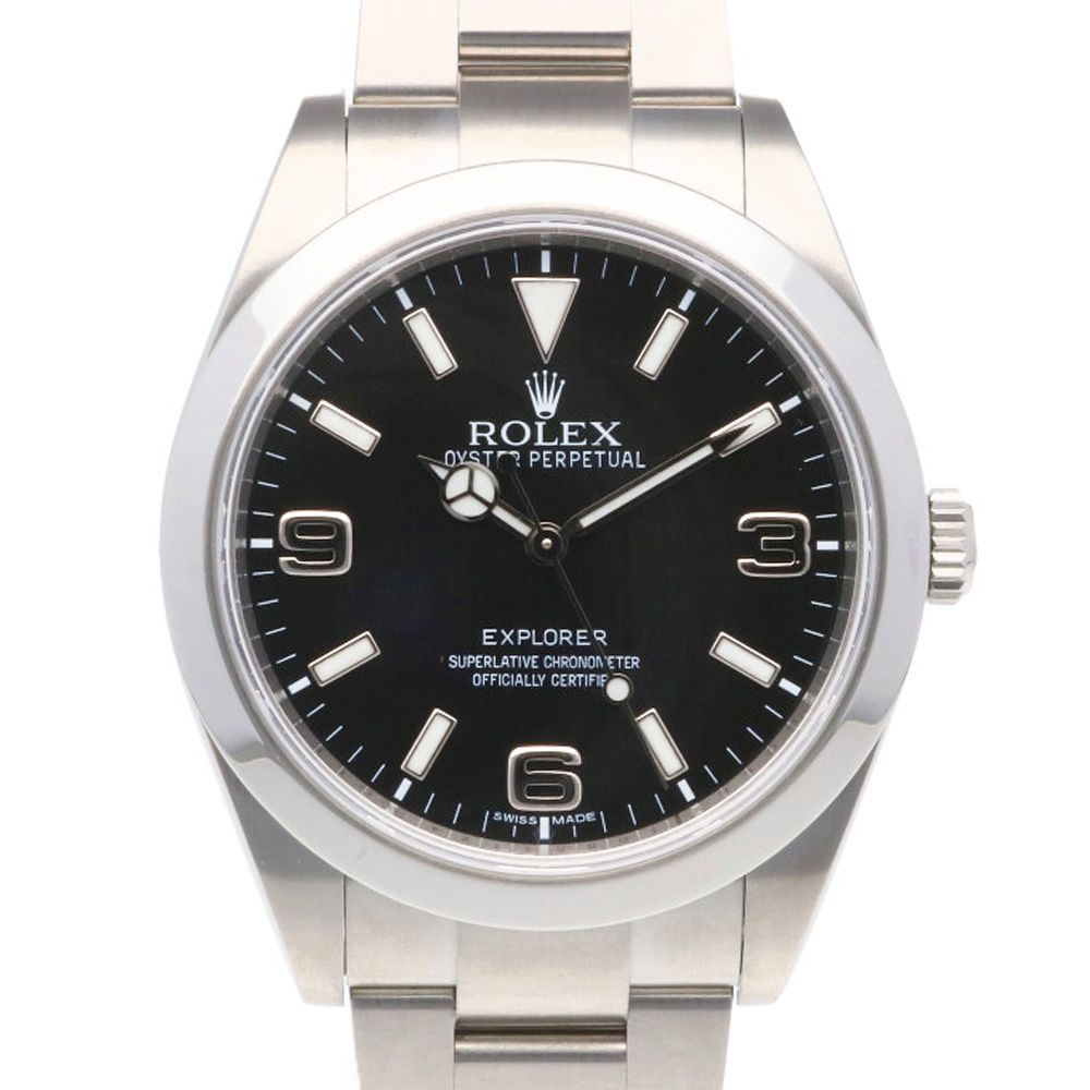 ロレックス エクスプローラー 腕時計 時計 ステンレススチール 214270 自動巻き メンズ 1年保証  ROLEX  中古 ロレックス