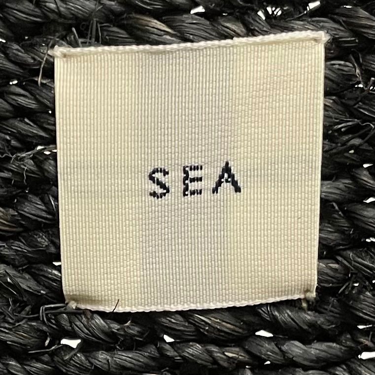 早い者勝ち！SEA❤︎シー　バスケットバッグ SEA シー BASKET BAG かごバッグ カゴバッグ バッグ ブラック 黒