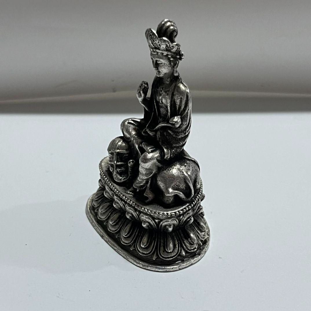 仏像 普賢菩薩仏像 銅製 開運 風水 工芸品 置物