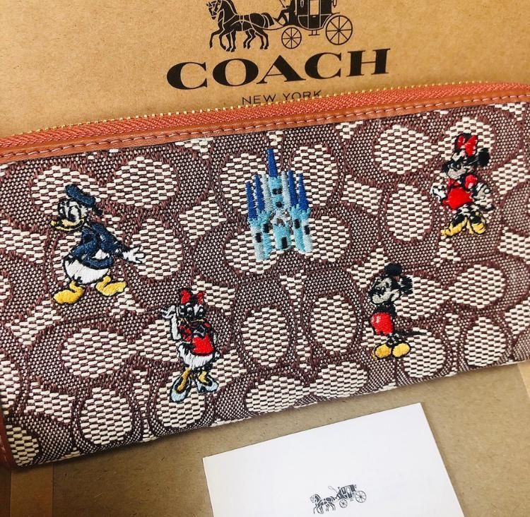 ⭐️COACH x Disneyコラボ 50周年記念 長財布 新品・未使用