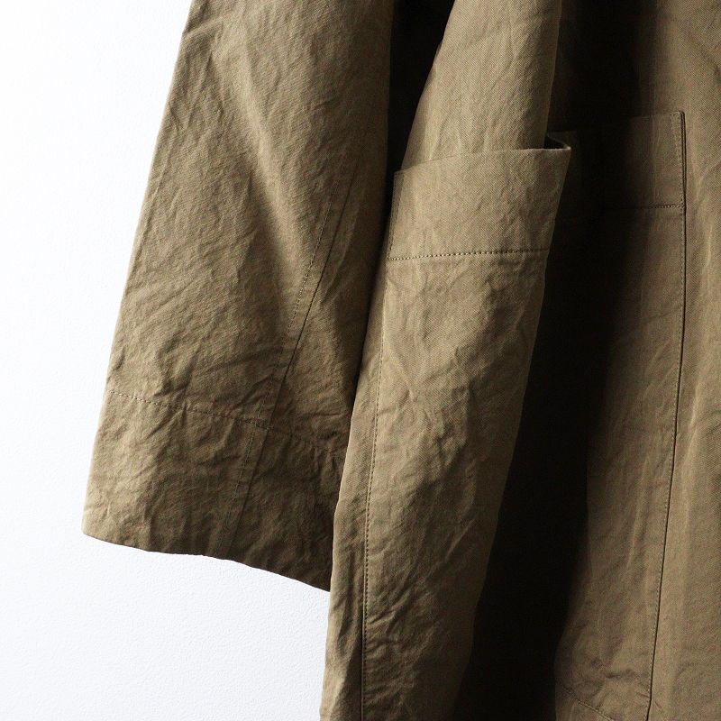 新品＊TOUJOURS トゥジュー シルクとリネンのしっかり生地 サルエルパンツ＊ina soil ジャーナル kapital TOUJOURS トゥジュー コットン シルク ギンガム チェック クロス