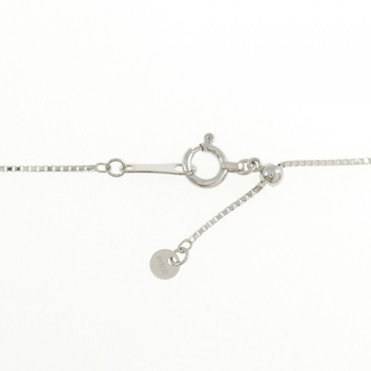 アレキサンドライト1.12ct pt900トップ/pt850ネックレス PT900/PT850 アレキサンドライトキャッツアイ ネックレス 0.94CT