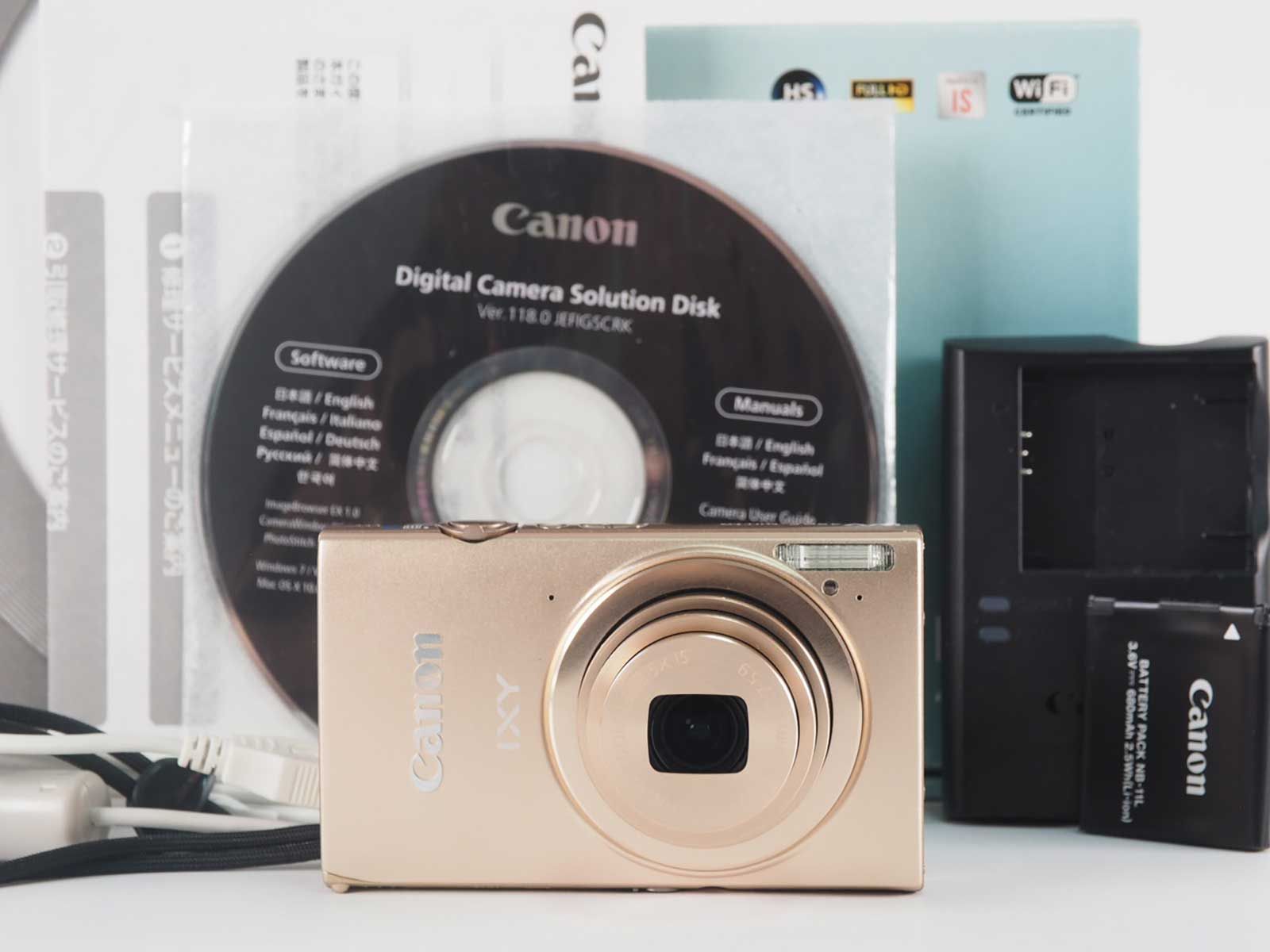 キャノン Canon IXY 430F G In Box With 4GB SDHC Card Digital Camera 元箱 Z4836A