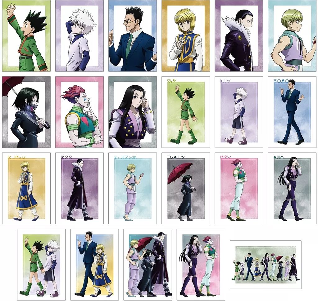 HUNTER × HUNTER ポストカード 新品】ポストカード 【ボックス】HUNTER×HUNTER 描き下ろし 歩みver