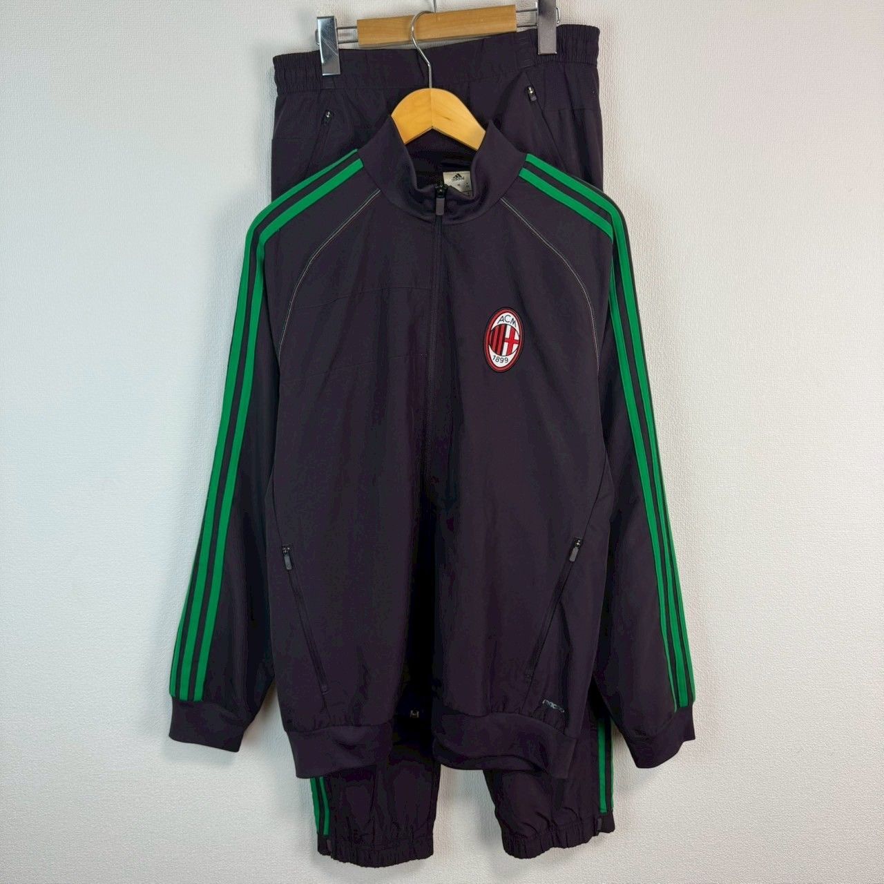 adidas バーガンディ ジャージ上下セット 【公式通販】