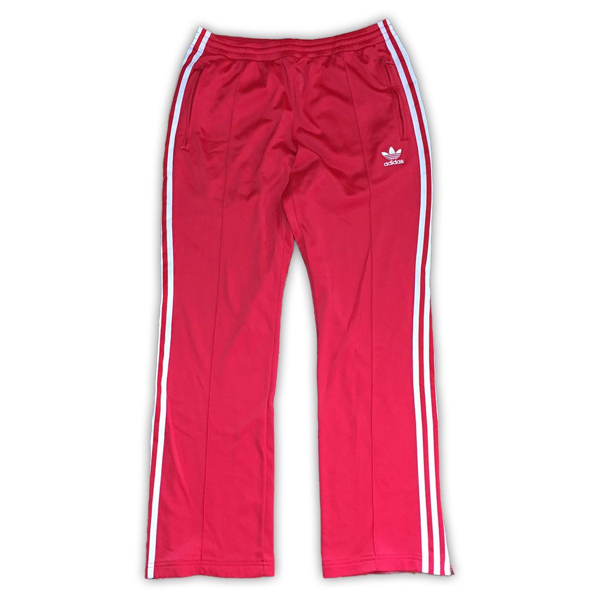 古着 adidas アディダス トラックパンツ ジャージ トレフォイルロゴ 3 