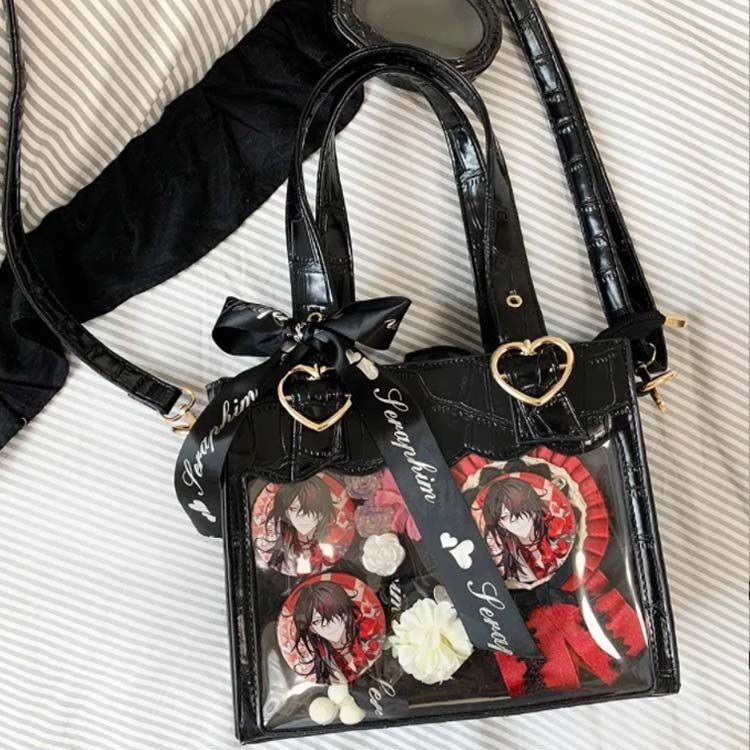 痛バッグ 痛バ ショルダーバッグ 痛BAG トートバッグ ビニール