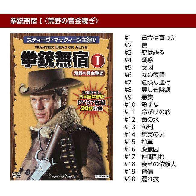 半額】 新品未開封 拳銃無宿 DVD セット 外国映画 - education.semel