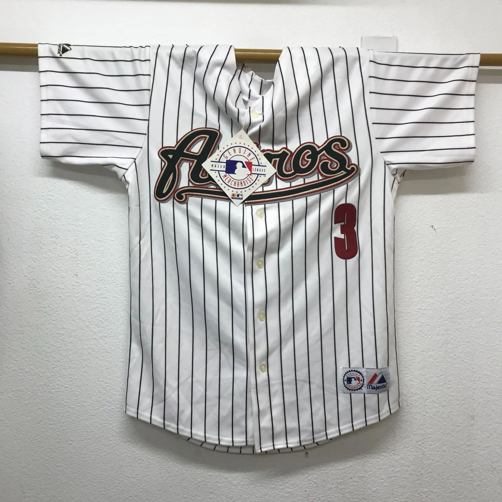 松井稼頭央　ヒューストンアストロズ　オーセンティック ユニフォーム　ライオンズ 新品タグ付き】アストロズ 松井稼頭央 ユニフォーム - メルカリ