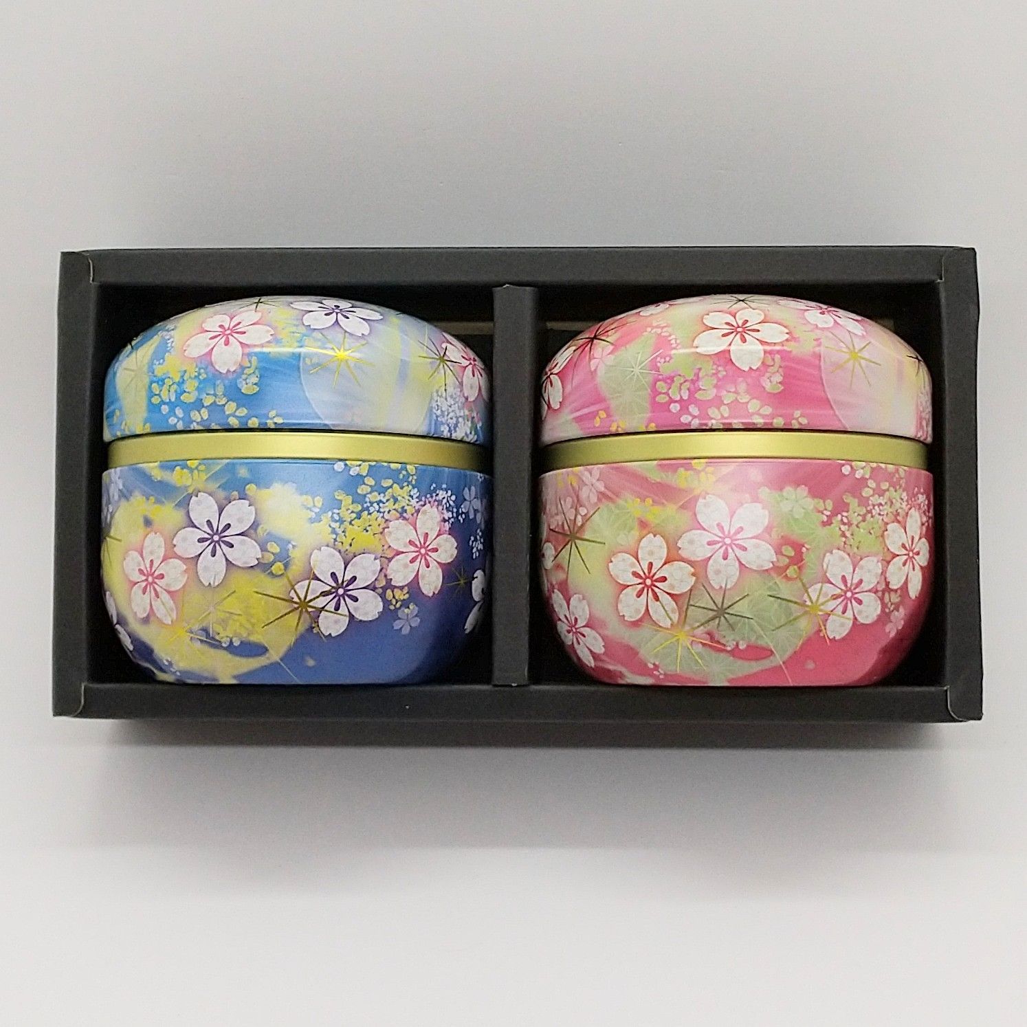 ギフト缶 小物入れ (トンボ玉) 2個セット 化粧箱付き - メルカリ