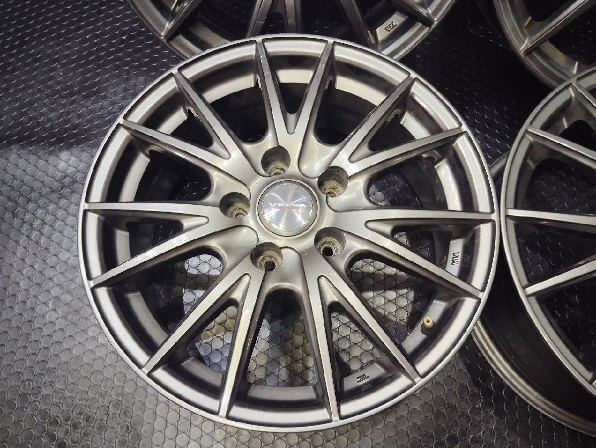 Weds VELVA ウェッズ ヴェルヴァ 社外ホイール 16インチ 4本 6.5J4HPCD114.3 40 アルファード ヴェルファイア等 VHQ102