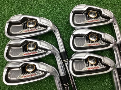 中古】 テーラーメイド TOUR BURNER 6S アイアンセット IR NS