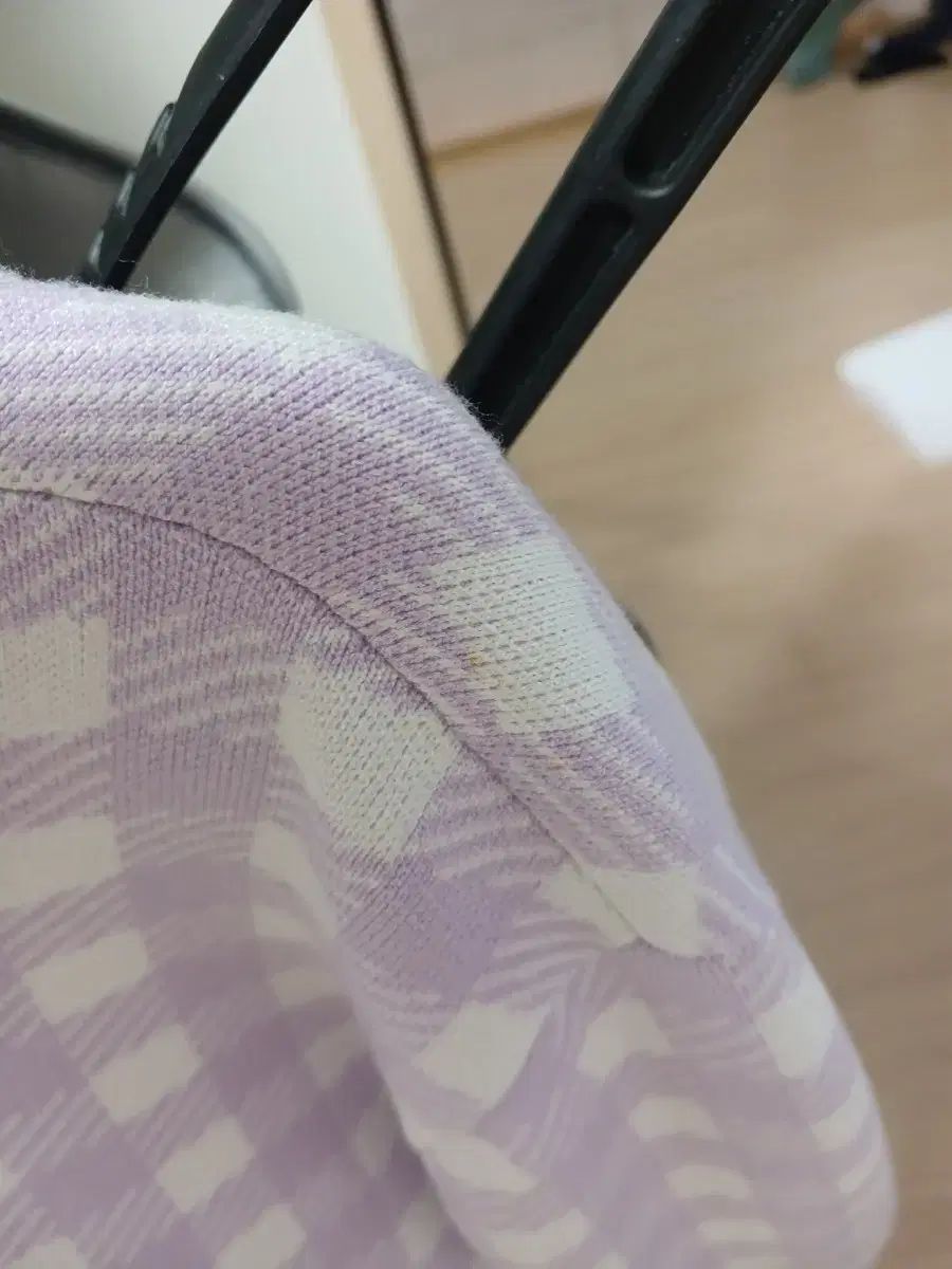 ライトパープル ニット
