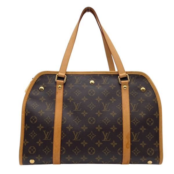 ルイヴィトン LOUIS VUITTON サックバクスター GM ペットキャリーバッグ M42028 モノグラム ドッグキャリー 小型犬用 ブラウン 5E151
