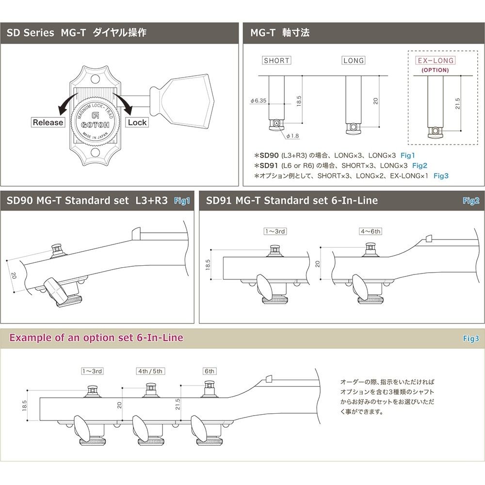 GOTOH SD90-SL-N-MG-T ニッケルフィニッシュ マグナムロックトラッドモデル 国産ペグ IMPECCABLEHEALTHCARESERVICES_COM