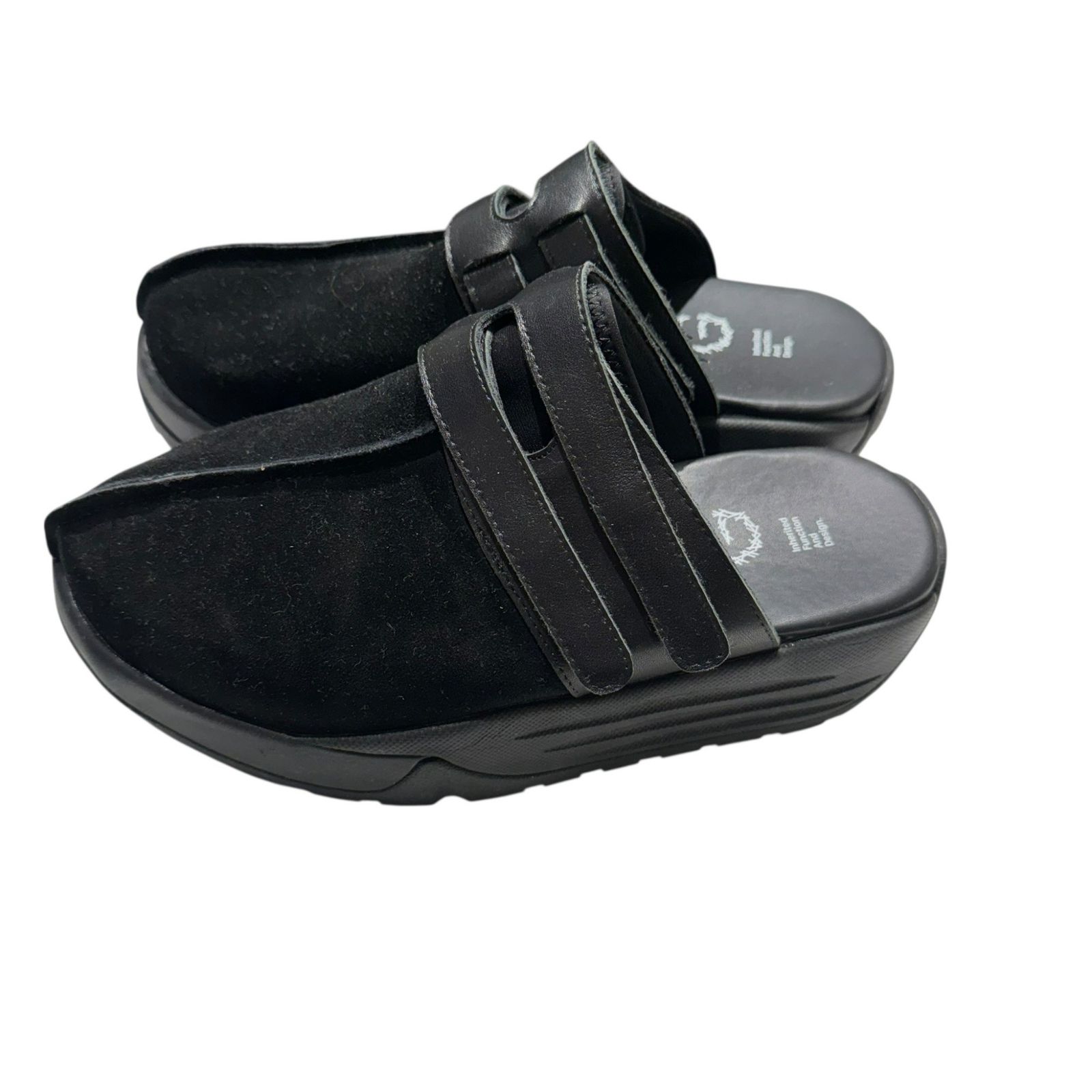 PG ピージー ⑤ Around Slippers メンズ ブラック 41