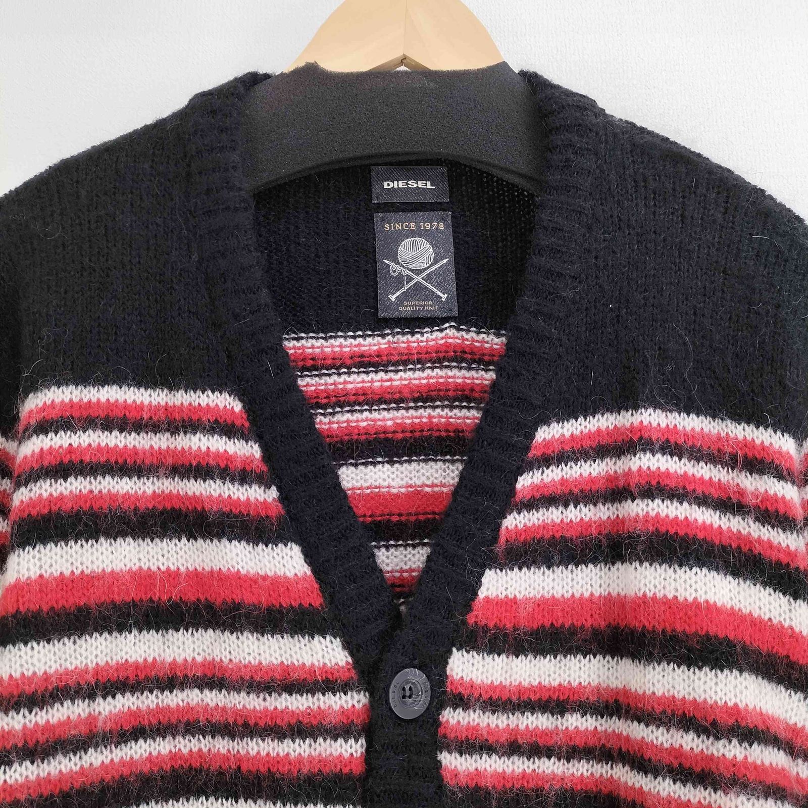 ディーゼル DIESEL SUPERIOR QUALITY KNIT モヘヤ混 マルチ