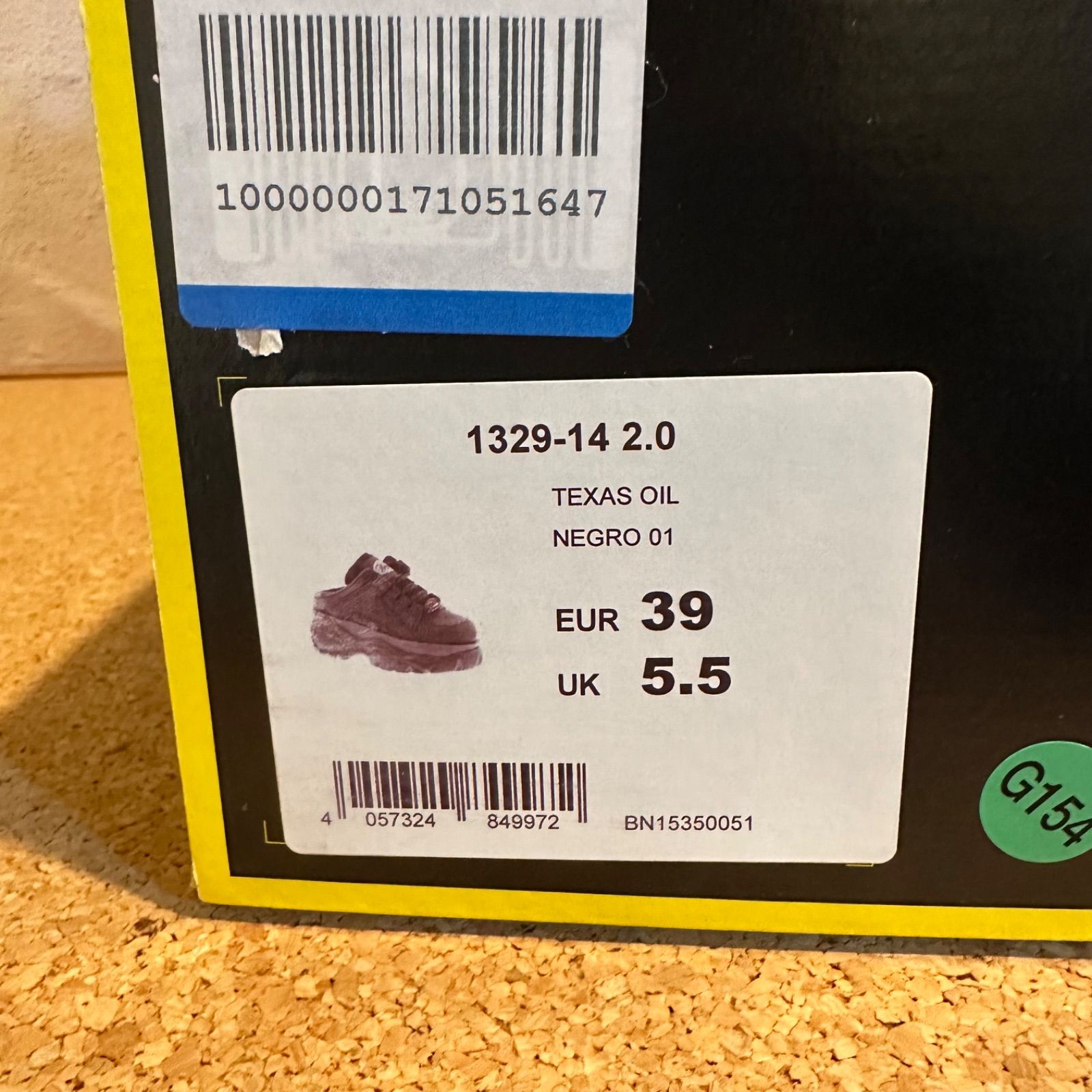 EU39 バッファローロンドン【新品】厚底　サボスニーカー　マットブラック EU39 バッファローロンドン【新品】厚底 サボスニーカー マット