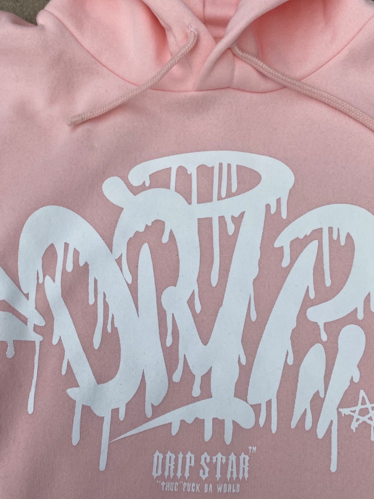 希少 Hellstar pink Foodie Sサイズ us uk drip RODEO CROWNS WIDE BOWL | リバースパッチLOGOパーカー (スウェット