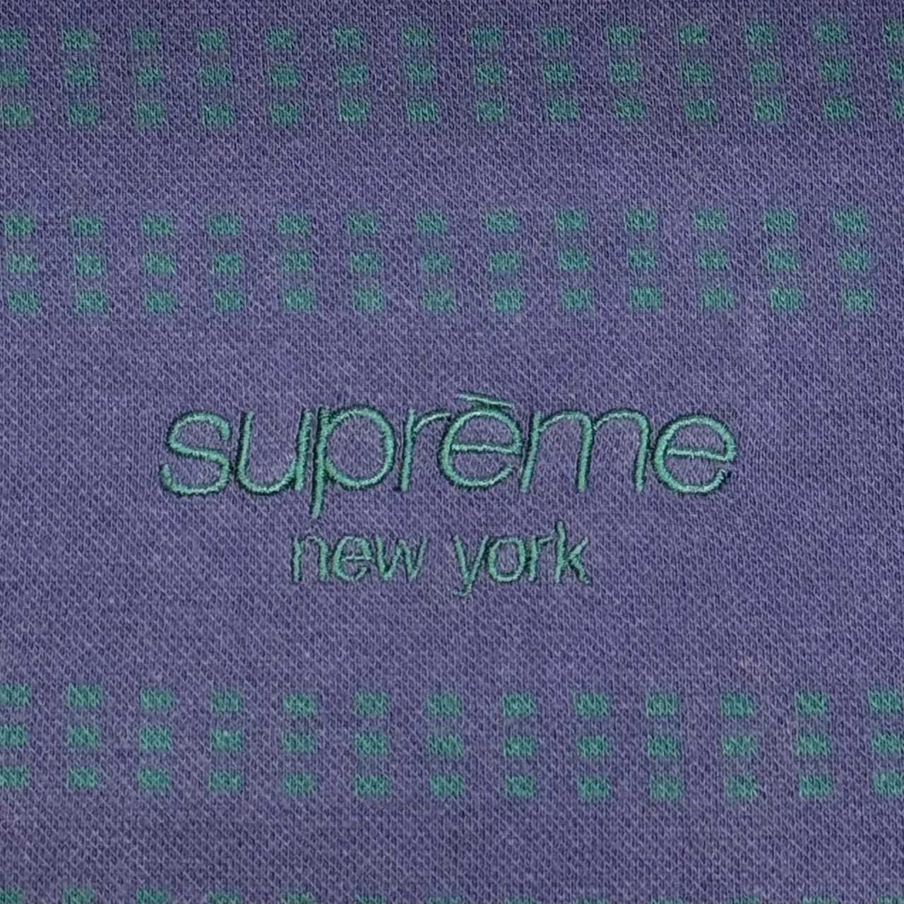 国内正規 SUPREME 18SS Dash Stripe Crewneck ダッシュストライプ 