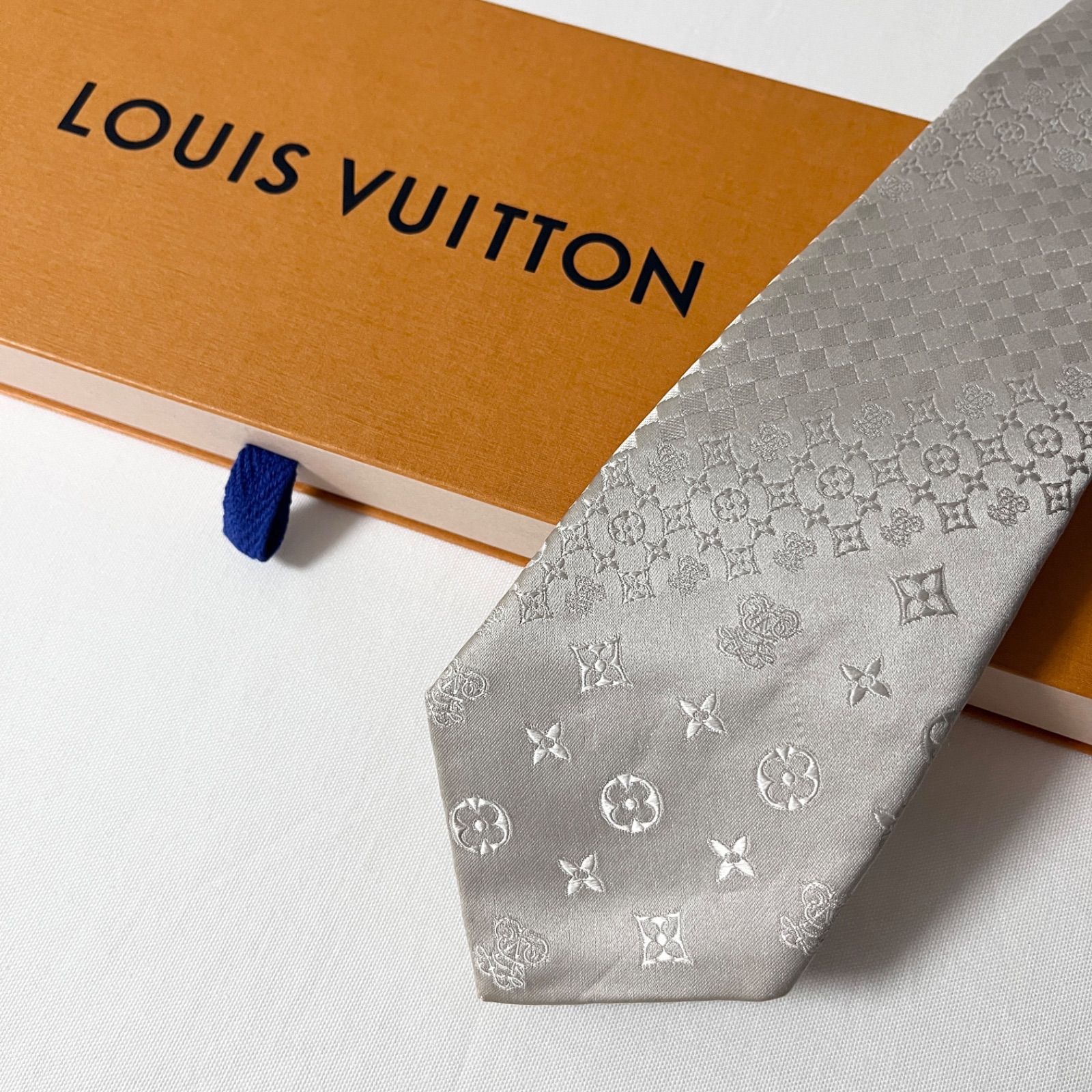 美品 【LOUIS VUITTON 】ルイヴィトン　ネクタイ シルク100%総柄 楽天市場】LOUIS VUITTON ルイ ヴィトン ネクタイ シルク100