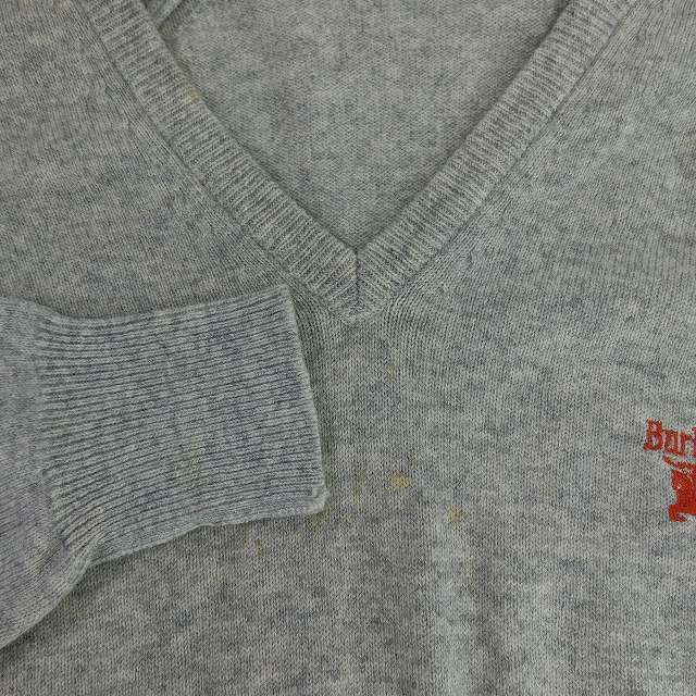 Burberrys バーバリーズ　刺繍　セーター　ヴィンテージ Vintage Burberrys 100% Lambswool Mens Golf Sweater Size 36