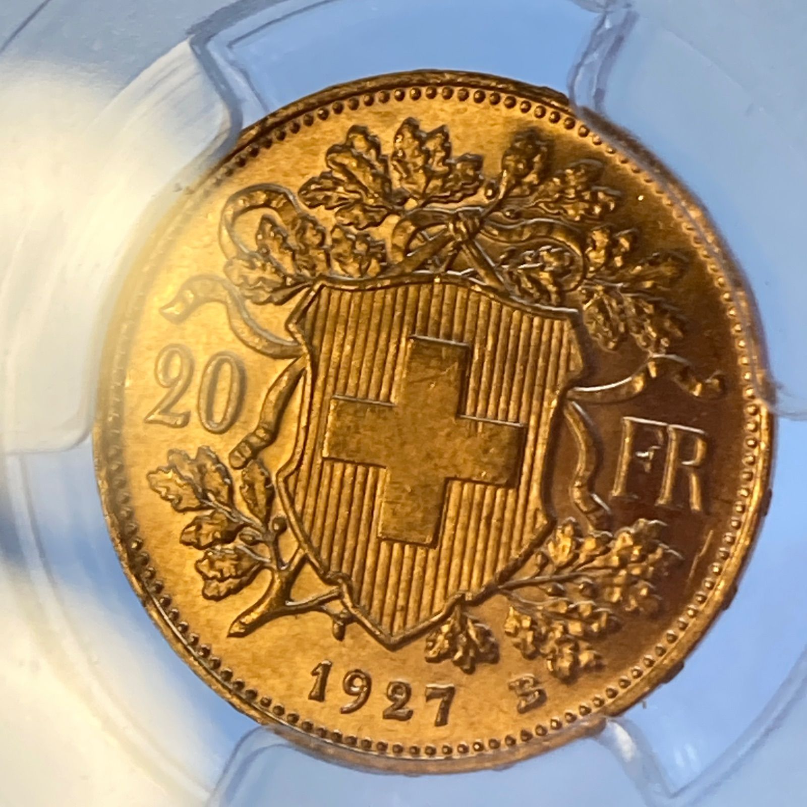 【激レア MS66★】1927 スイス 金貨 ブレネリ 20フラン NGC 激レア MS66☆】1927 スイス 金貨 ブレネリ 20フラン NGC