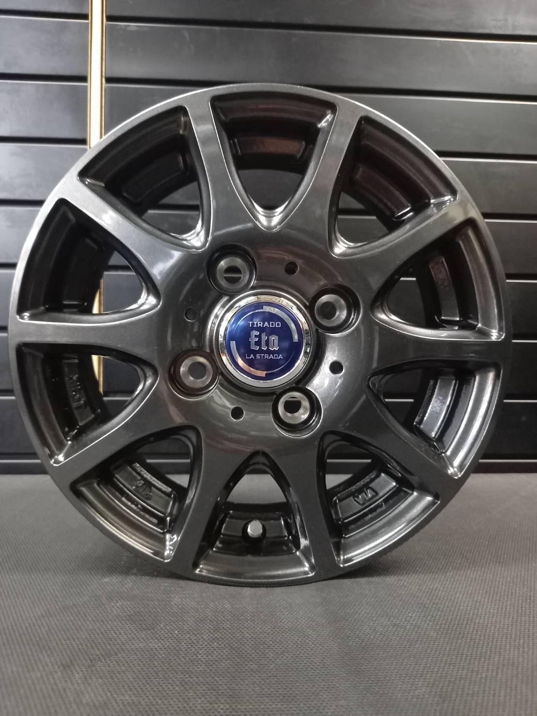 アルミホイール TIRADO ETA 4Jx12 42 4H100 4本 JWL-T◆ハイゼット●アトレー●ピクシス トラック バン●サンバー