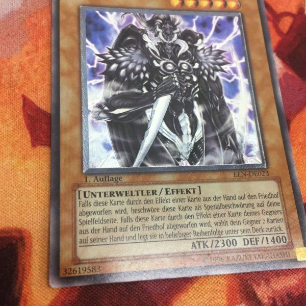 遊戯王 暗黒界の軍神 シルバ 英語版 レリーフ 1st 独版 1st レリ 重要 YK221221-824 暗黒界の軍神 シルバ ドイツ版