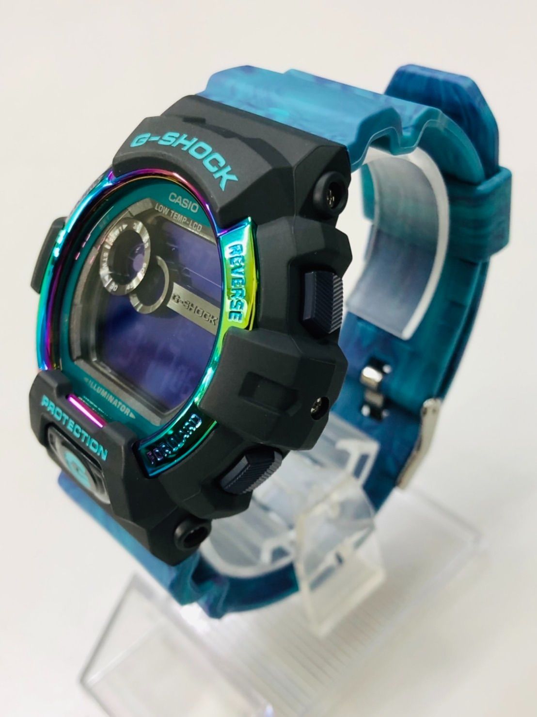 オーロラ』 CASIO GLS-8900AR-3DR 希少カラー - 腕時計(デジタル)