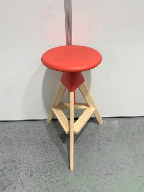 アウトレット品 マジス トム＆ジェリーTomハイスツール レッド