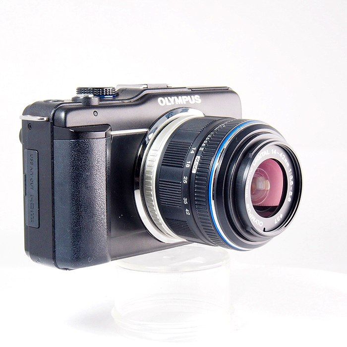 中古】(オリンパス) OLYMPUS E-PL1s+14-42キット ブラック - メルカリ 