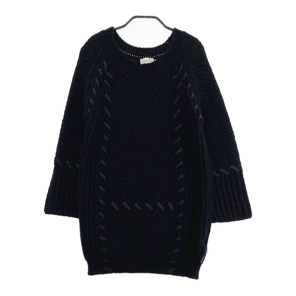 MONCLER モンクレール ニットセーター ブラック系 S MONCLER モンクレール ニットセーター ブラック系 S