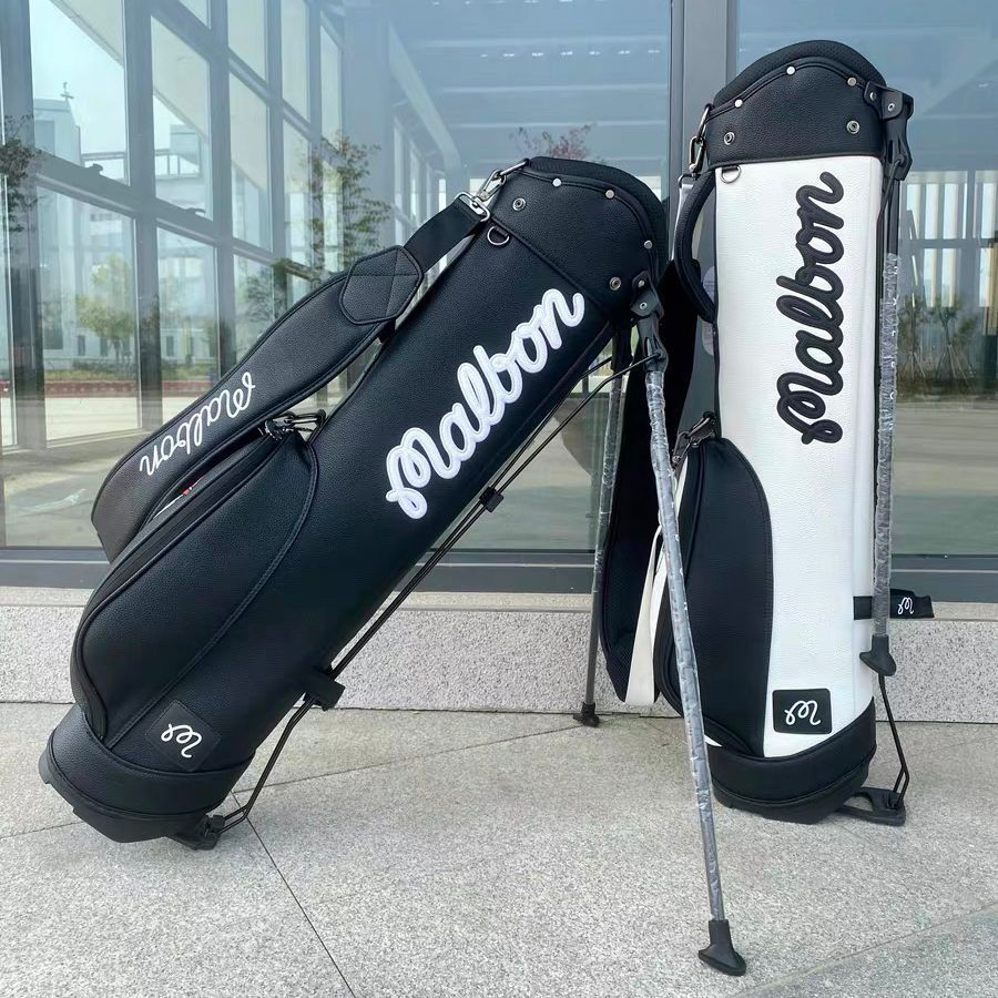 2024-25 秋冬新作  ハイブランドの MALBON GOLF スタンドタイプ ゴルフバッグ 7-9本 ハーフバッグ ゴルフバッグ・キャディバッグ