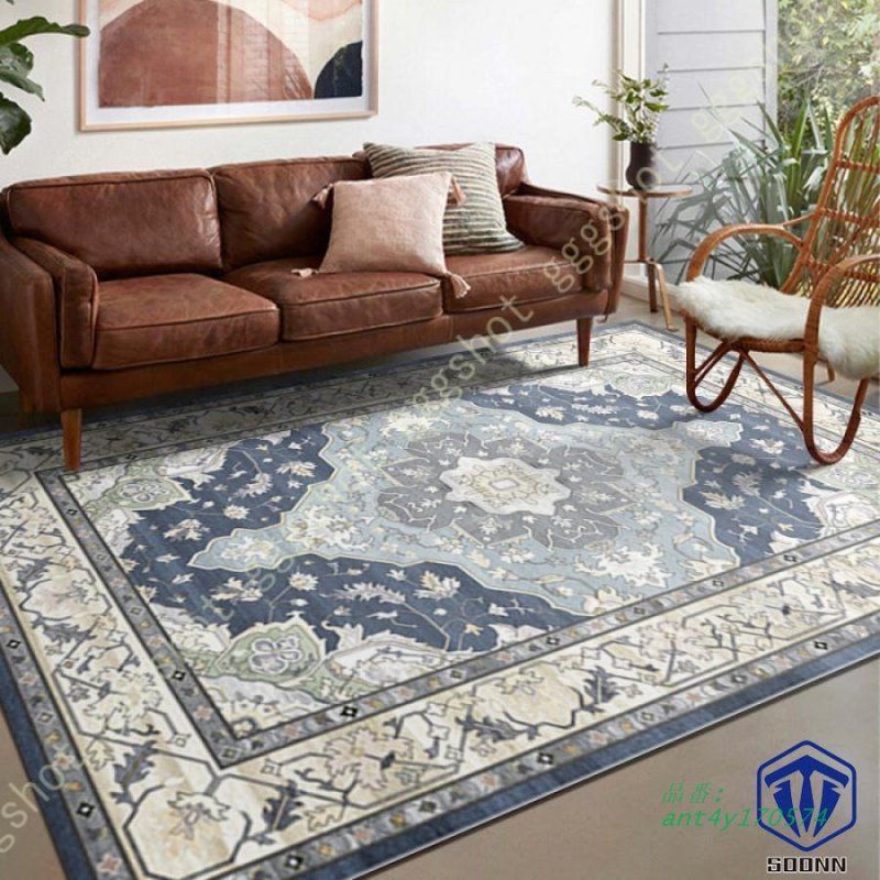 ペルシャ ラグ 洗える カーペット ペルシャ絨毯 北欧風 冷房対応 滑り止め クラシック エスニックデザイン レトロ オールシーズン 床暖房対応 ゴージャス ant4y170574