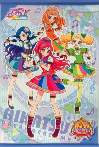 アイカツ オフィシャルショップ A2タペストリー 中古】タペストリー ドリームアカデミー A2タペストリー 「アイカツ