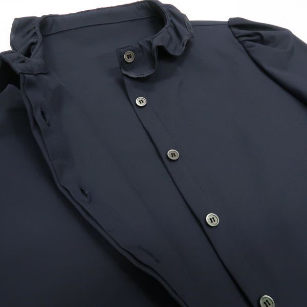 Rosy Monster ルミエールブラウス TMYB-0921A ネイビー ポリエステル  