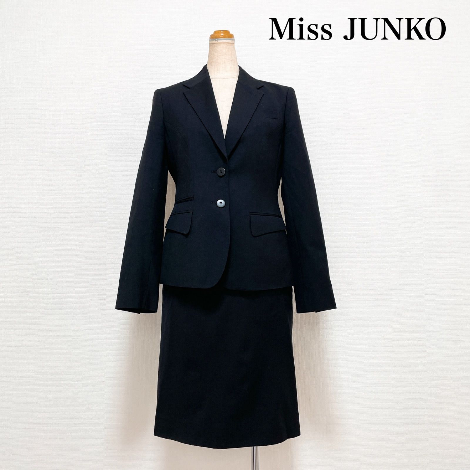 Miss JUNKO ミスジュンコ スカートスーツ セットアップ 7号 Sサイズ