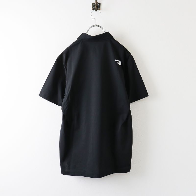 ノースフェイス テックポロ NT12399R サイズL 黒 美品 ノースフェイス THE NORTH FACE NT12399R テックポロ Tech Polo