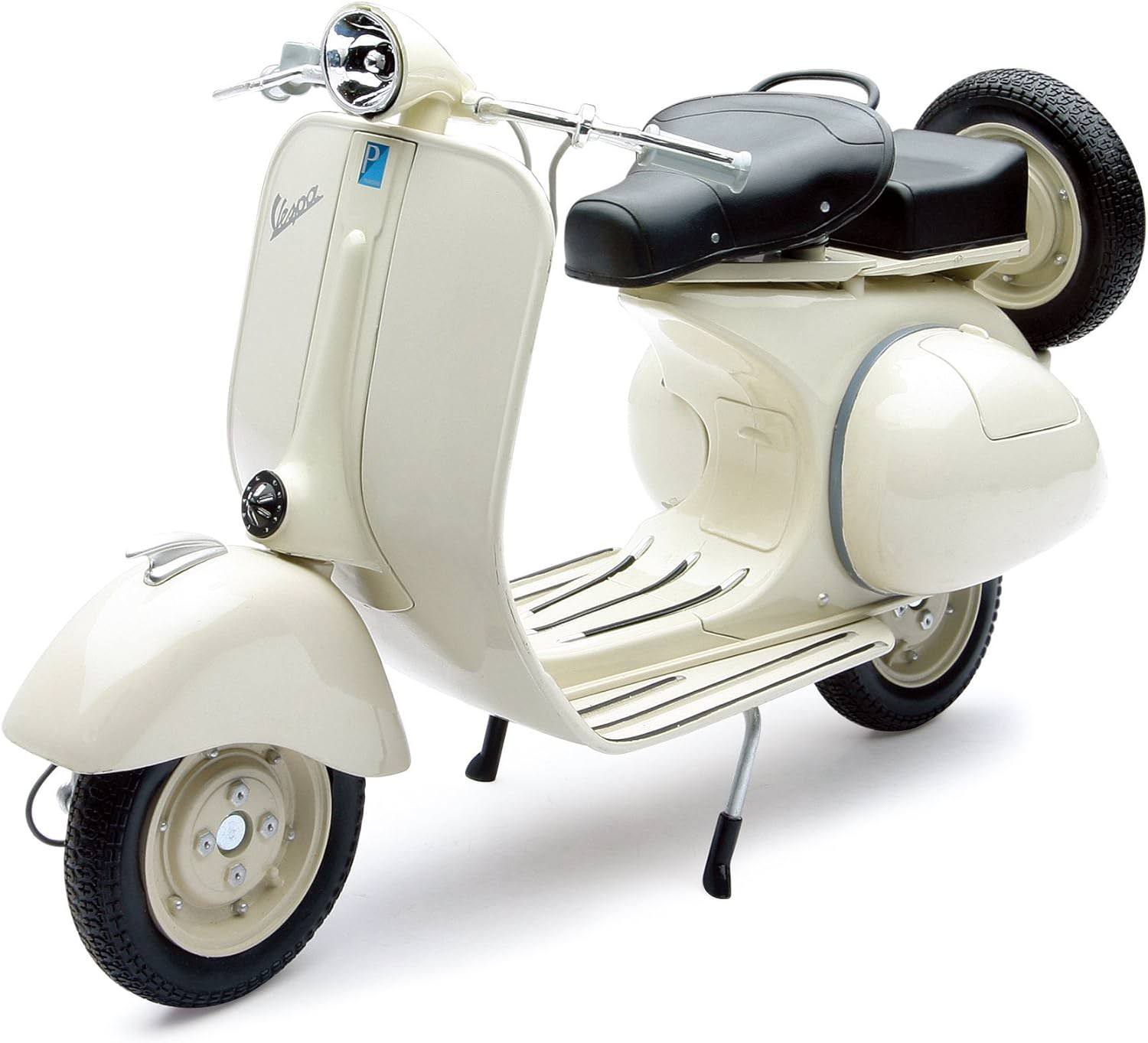 アウトレット品 フィギュア 1|6スケールダイキャストモデル 1955 Vespa 150 VL 1T ベージュ イタリア Vespa New Ray クラシカル
