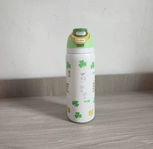 新品 OWALA 水筒 限定品 ストロー内蔵 漏れ防止 真空断熱 24oz