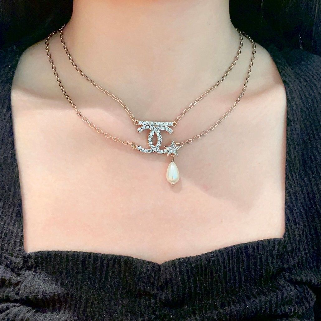 ヴィンテージ　CHANELネックレス 真珠 アメジスト 今日特価】CHANEL シャネル 小香風 ファッション ビンテージ